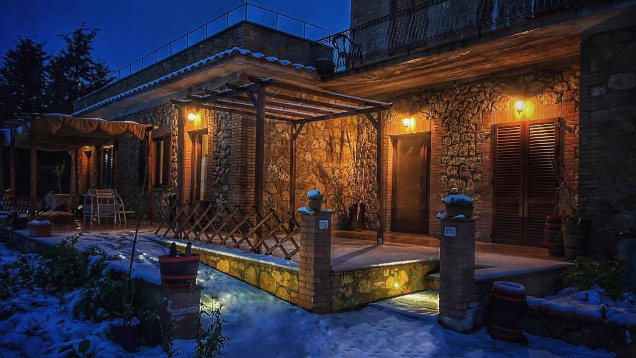 Вілла Agriturismo Il Casato Mag П'єнца Екстер'єр фото